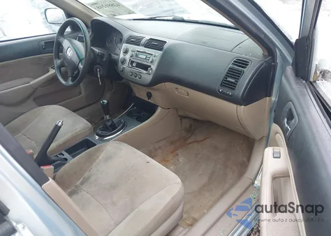 2003 Honda Civic Hybrid z USA, uszkodzony, nr VIN JHMES95633S011115